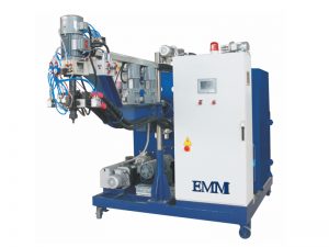 EMM106 pu elastomer casting machine para sa polyurethane wheels