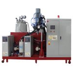 china medium temperatura polyurethane pu foam elastomer paghahagis machine