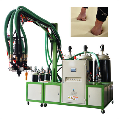 Proteksyon sa Kapaligiran Low Pressure Automatic Shoe Sole PU Pouring Machine Foam Making Machine