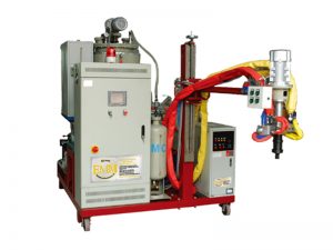 polyurethane gitna temperatura elastomer paghahagis machine